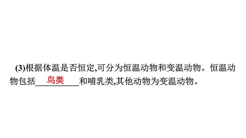 2021中考广东专用生物知识点一轮复习第六单元 生物的多样性及其保护课件07