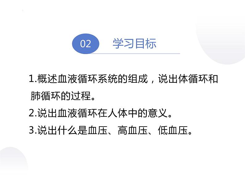 10-2人体的血液循环课件第2课时2021--2022学年苏教版生物七年级下册03