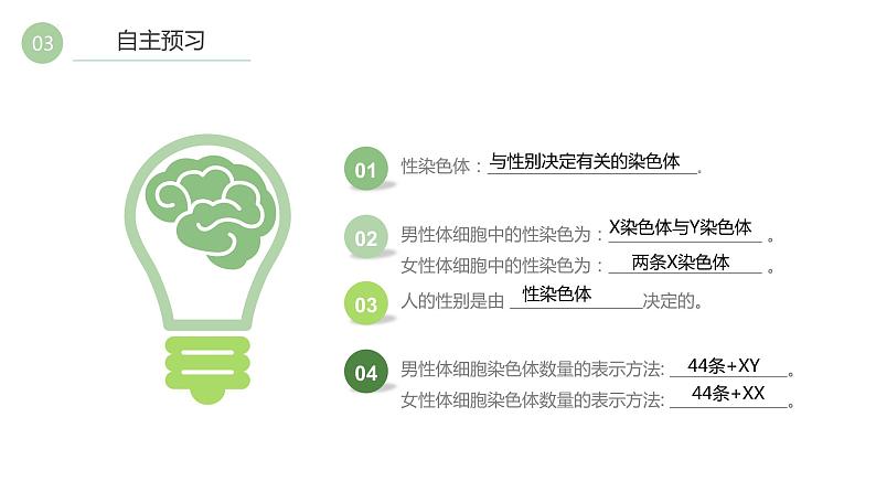 7.2.4人的性别遗传课件2021-2022学年人教版生物八年级下册第5页