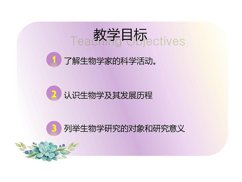 1.2.1 生物学是探索生命的科学 课件 北师大七年级生物上册03