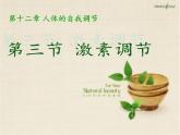 北师大版生物七年级下册 第12章 第3节 激素调节(8)（课件）