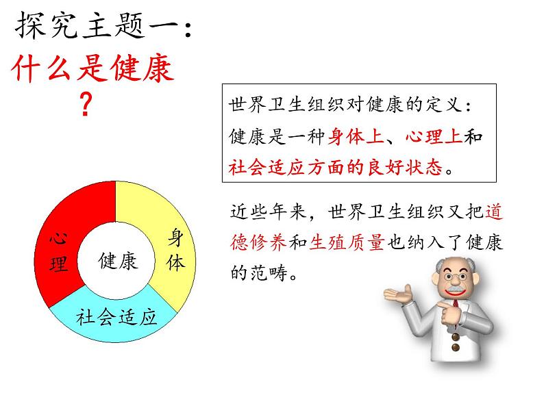 北师大版生物七年级下册 第13章 第1节 健康及其条件(4)（课件）第4页