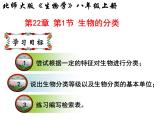 北师大版生物八年级下册 7.22.1 生物的分类 课件