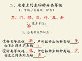 北师大版生物八年级下册 7.22.1 生物的分类 课件