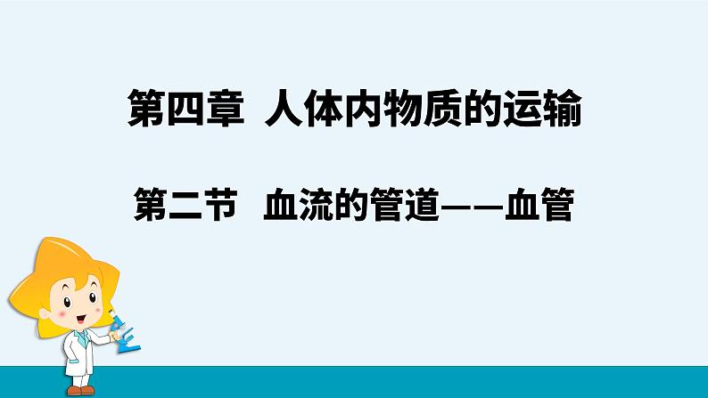 第四章第二节血流的管道---血管课件PPT01