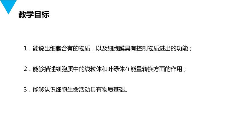 人教版生物七年级上册第三单元  细胞是生命活动的基本单位 3.4 细胞的生活  教学PPT课件第2页