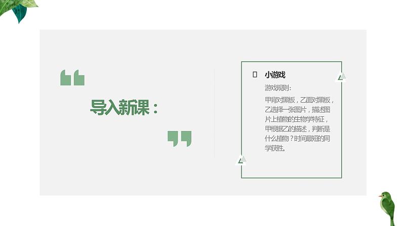 人教版生物八年级上册第六单元 根据生物的特征进行分类 6.1 尝试对生物进行分类 教学备课PPT课件04