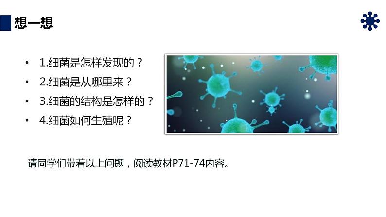 人教版生物八年级上册第四单元 细菌和真菌 4.2 细菌 教学备课PPT课件04