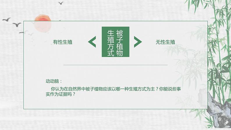 人教版生物八年级下册第一单元生物的生殖和发育 1.1 植物的生殖 同步PPT课件02