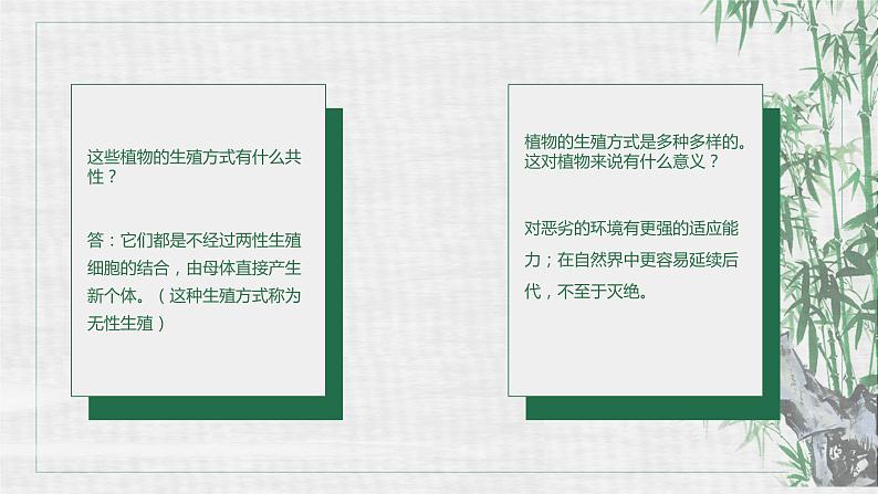 人教版生物八年级下册第一单元生物的生殖和发育 1.1 植物的生殖 同步PPT课件08