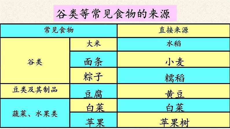 苏教版七年级生物上册 第七章 第一节  绿色植物是食物之源(3)（课件）07