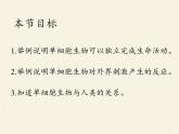 苏教版七年级生物上册 第四章 第一节 单细胞生物(1)（课件）