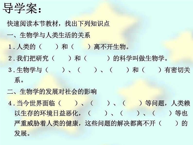 苏教版七年级生物上册 第一章 第三节  我们身边的生物学_（课件）02