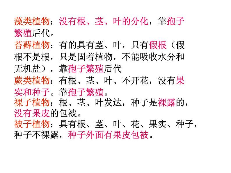 苏教版八年级生物上册 14.4 生物的分类_ 课件06