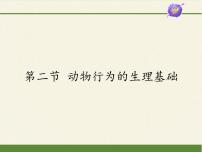 苏教版八年级上册第二节 动物行为的生理基础课堂教学ppt课件