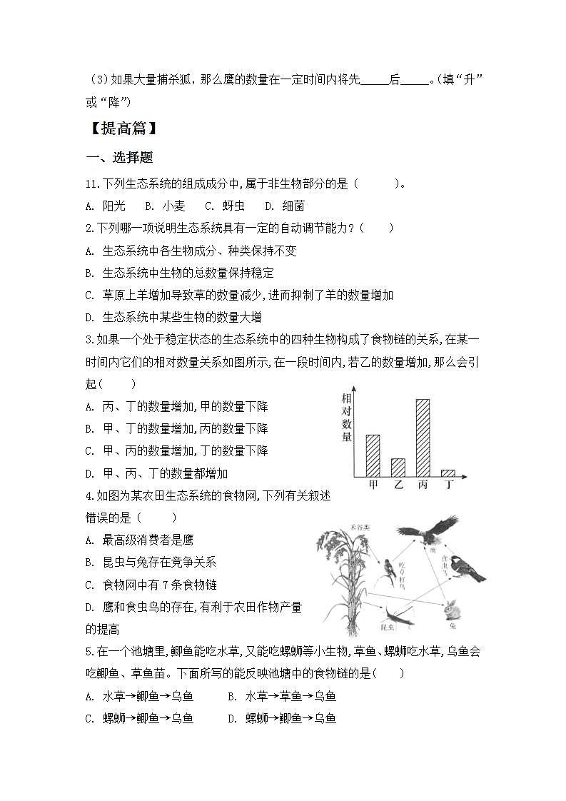 【核心素养目标】人教版 (新课标)初中生物七年级上册1.2.2《生物与环境组成生态系统》课件+教案+同步分层练习（含答案）03