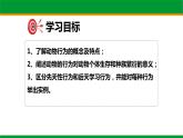 北师大版生物八年级上册第十六章《动物的行为》16.1 先天性行为和后天学习行为 教学ppt课件