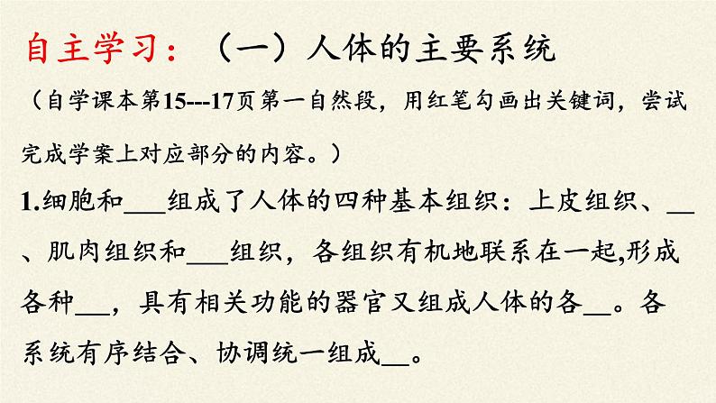 苏教版生物七年级下册 第八章 第三节 人体概述（课件）04