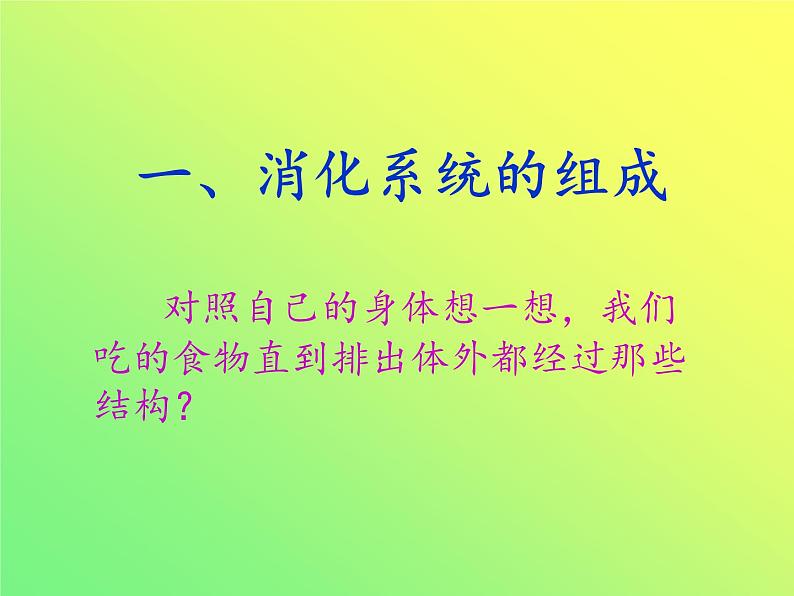 苏教版生物七年级下册 第九章 第二节 人体的消化与吸收（课件）第2页