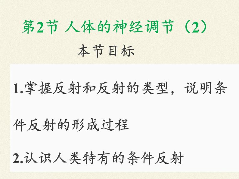 苏教版生物七年级下册 第十二章 第二节 人体的神经调节(6)（课件）04