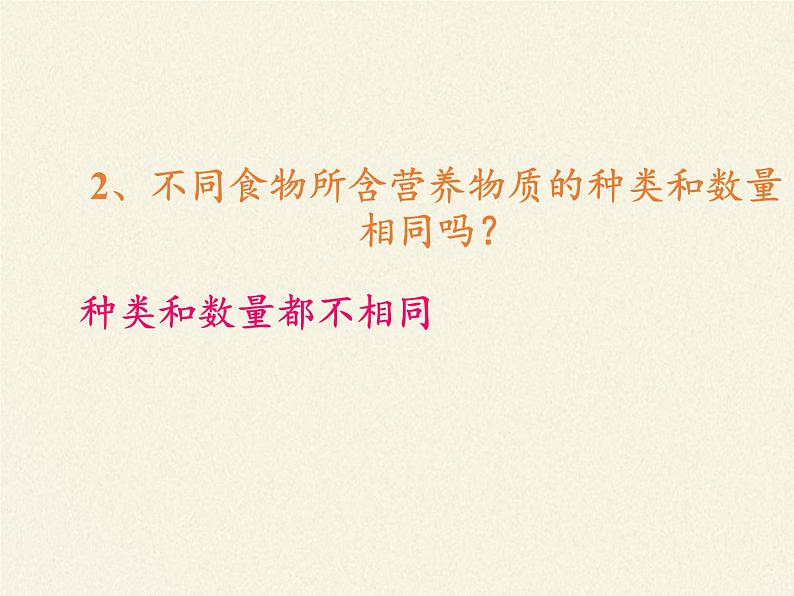 苏教版生物七年级下册 第九章 第一节 人体需要的主要营养物质(3)（课件）第3页