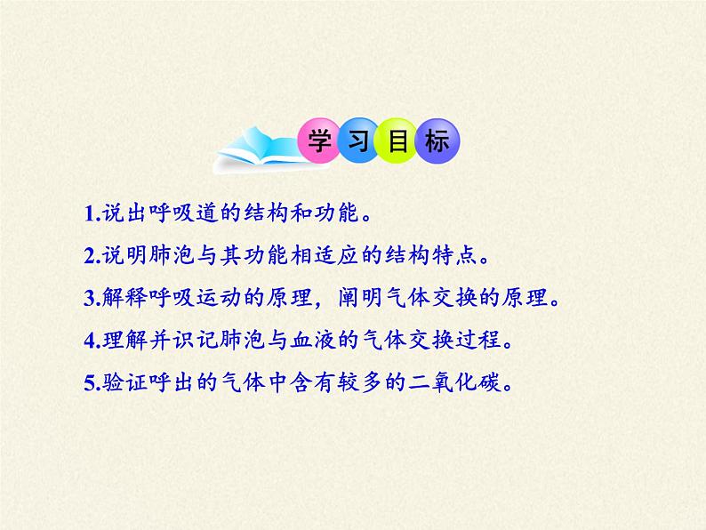 苏教版生物七年级下册 第十章 第三节 人体和外界环境的气体交换（课件）第3页