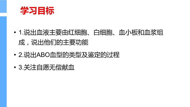 苏教版生物七年级下册 第十章 第一节 血液和血型 (2)（课件）第7页