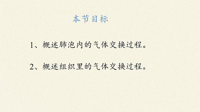 苏教版生物七年级下册 第十章 第四节 人体内的气体交换(1)（课件）第3页