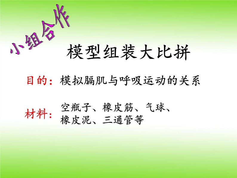 苏教版生物七年级下册 第十章 第三节 人体和外界环境的气体交换(4)（课件）08