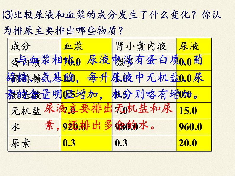 苏教版生物七年级下册 第十一章 第二节 人体废物的排出(16)（课件）第8页