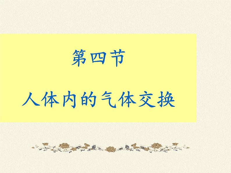 苏教版生物七年级下册 第十章 第四节 人体内的气体交换(10)（课件）第2页