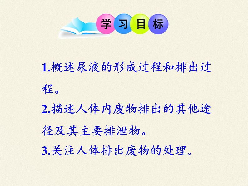 苏教版生物七年级下册 第十一章 第二节 人体废物的排出(2)（课件）04