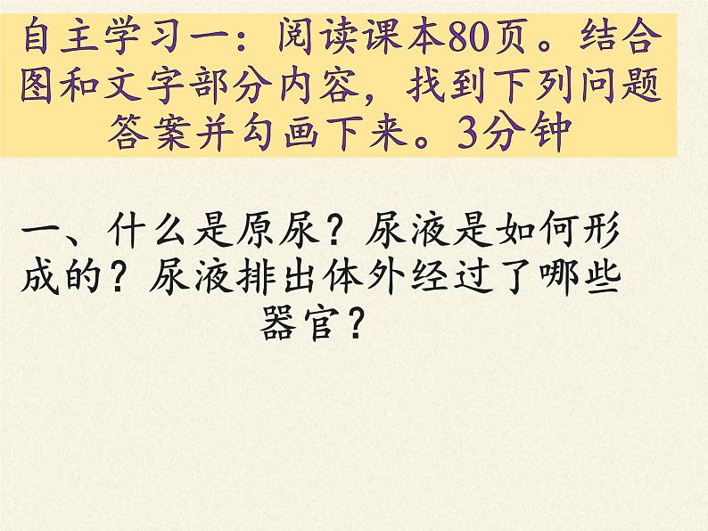 苏教版生物七年级下册 第十一章 第二节 人体废物的排出(2)（课件）05