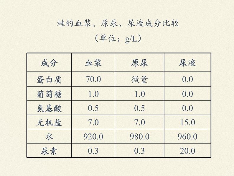 苏教版生物七年级下册 第十一章 第二节 人体废物的排出(12)（课件）02