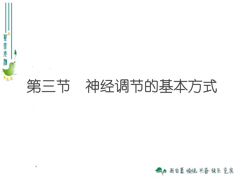 初中生物人教版七年级下册 第三节神经调节的基本方式 1 课件04