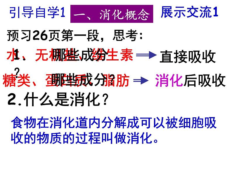 初中生物人教版七年级下册 第二节消化和吸收 2 课件05