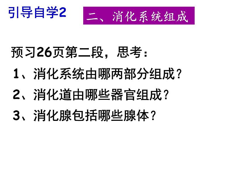 初中生物人教版七年级下册 第二节消化和吸收 2 课件06