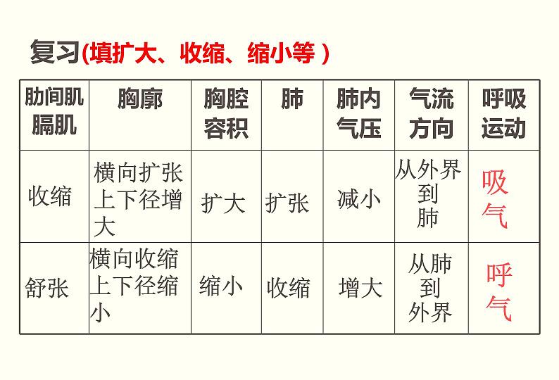 初中生物人教版七年级下册 第二节发生在肺内的气体交换 4 课件02