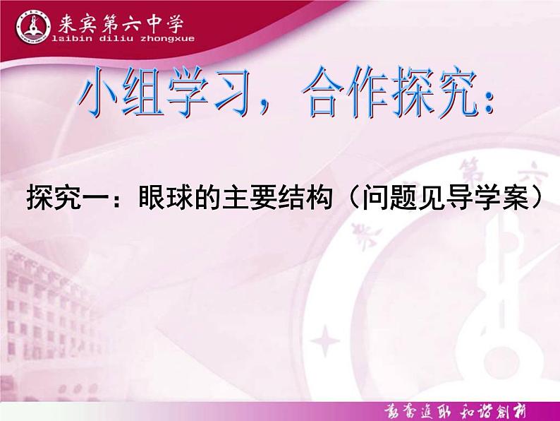 初中生物人教版七年级下册 第一节人体对外界环境的感知 3 课件第4页