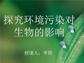 初中生物人教版七年级下册 第二节探究环境污染对生物的影响 课件