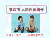 初中生物人教版八年级下册 第四节人的性别遗传 课件