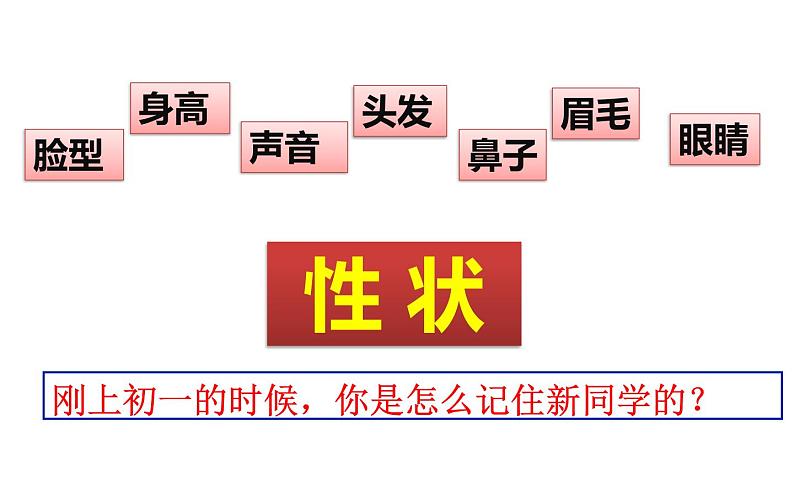 初中生物人教版八年级下册 第一节基因控制生物的性状 1 课件第7页