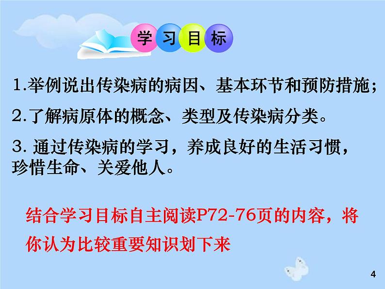 初中生物人教版八年级下册 第一节传染病及其预防 8 课件04