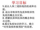 初中生物人教版八年级下册 第二节免疫与计划免疫 1 课件