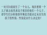 初中生物人教版八年级下册 第四节人的性别遗传 1 课件
