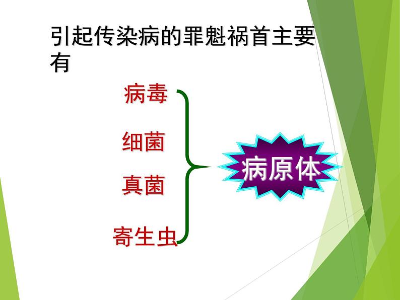 初中生物人教版八年级下册 第一节传染病及其预防 课件第8页