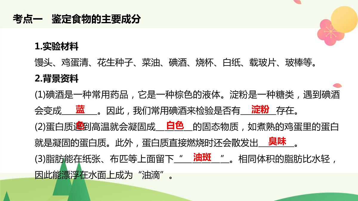 2022年中考生物复习课件--专题三《人体对食物的消化和吸收》第2页