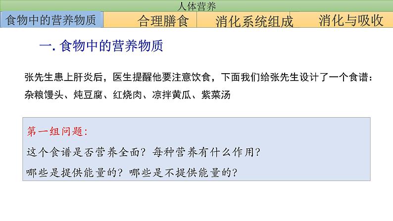 2022年学考复习课件——人体营养专题第3页