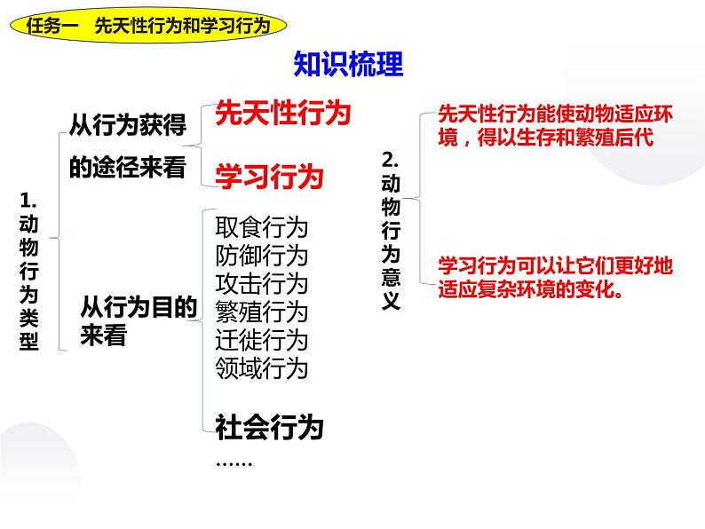 2022年人教版生物中考复习-专题十一《动物的运动和行为》课件第6页