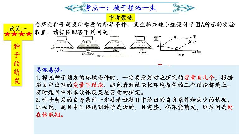 2022年人教版生物中考复习-专题三《生物圈中的植物类群及其保护》课件第6页